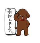 トイプーまとめ（個別スタンプ：3）