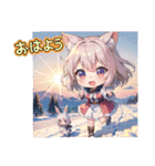 AI イラスト 愛 22（個別スタンプ：10）