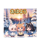 AI イラスト 愛 22（個別スタンプ：14）