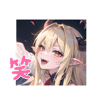 AI イラスト 愛 22（個別スタンプ：29）