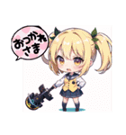AI イラスト 愛 22（個別スタンプ：34）