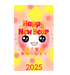 Smile＆Smile！NewYear！BIGスタンプ☆（個別スタンプ：4）