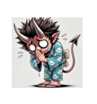 人気殺到！みんなが愛用する鬼スタンプ（個別スタンプ：6）