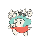 カメ子の日常（個別スタンプ：3）