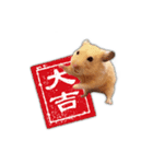 HamPacino（お正月ハムパチーノ2025）（個別スタンプ：7）