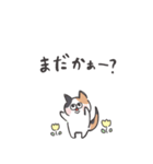 ◉毎日つかえる◉うちの猫◉三毛猫（個別スタンプ：14）