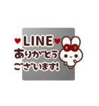 飛び出す⬛LINEあけおめ❤️定番⬛<年末年始>（個別スタンプ：7）