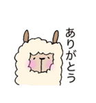 アルパカの日常言葉（個別スタンプ：15）