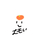 もこもこうさぎLINEスタンプお正月＆大晦日（個別スタンプ：14）