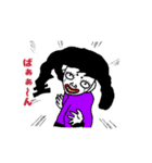 キモイキャラクター（pink）（個別スタンプ：9）