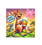 ビールな日々⑦キュートな動物編3。（個別スタンプ：9）