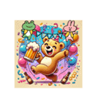 ビールな日々⑦キュートな動物編3。（個別スタンプ：14）