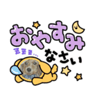 【可愛いあいさつ】花蓮ちゃん＆とわくん（個別スタンプ：9）