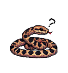 幸運！ドットへび（個別スタンプ：9）