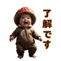 [LINEスタンプ] 仮装赤ちゃん、ハロウイン編