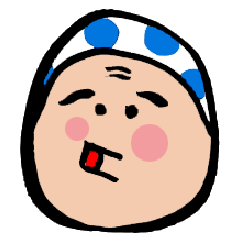 [LINEスタンプ] ひょっとこ顔だけスタンプ