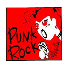 [LINEスタンプ] PUNKGIRLS ISABELLA＆MIA