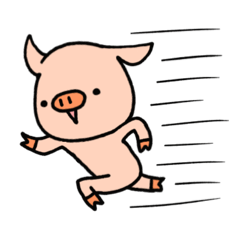 [LINEスタンプ] ブタちゃんのスタンプだよ2