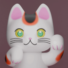 [LINEスタンプ] 3Dまねきねこスタンプ