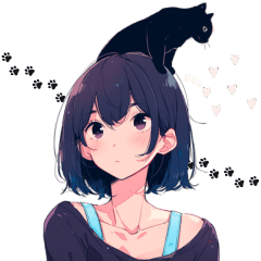 [LINEスタンプ] 滝雲 しおりのスタンプ