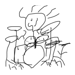 [LINEスタンプ] バンドメンバー作り