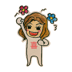 [LINEスタンプ] まつげの喜怒哀楽