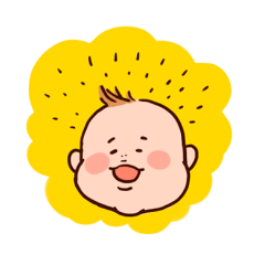 [LINEスタンプ] アカチャンラブ