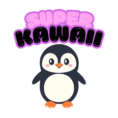 [LINEスタンプ] 可愛いペンギンスタンプ色々