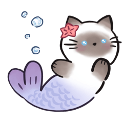 [LINEスタンプ] 炎炎夏の小王子猫！