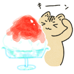 [LINEスタンプ] ねこのいっせい4 楽しい夏を