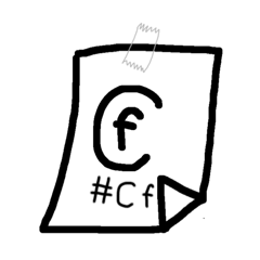 [LINEスタンプ] #Cf-②