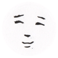 [LINEスタンプ] あいまいな表情、微妙な感情