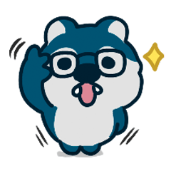 [LINEスタンプ] ウルフくん(ドローンショップD-WOLF) Ver.5