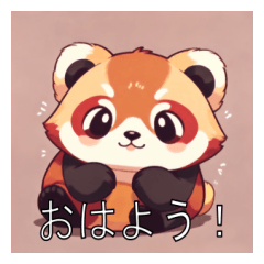 [LINEスタンプ] レッサーパンダがいっぱい