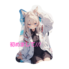 [LINEスタンプ] おんにゃのこ①
