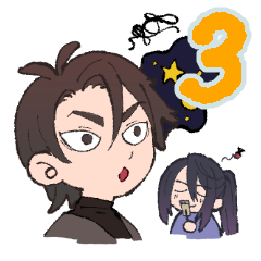 [LINEスタンプ] 関ヶ原刎頸コンビスタンプ3