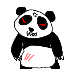 [LINEスタンプ] サイコパンダ