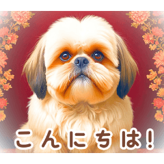 [LINEスタンプ] 世界の犬図鑑:日本語