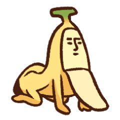 [LINEスタンプ] バナナですけど。 敬語ver.