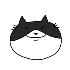 [LINEスタンプ] ふてぶてとしたねこ2