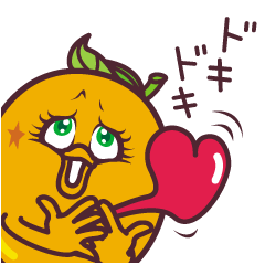 [LINEスタンプ] びわのキャッシーの毎日／日本語版の画像（メイン）