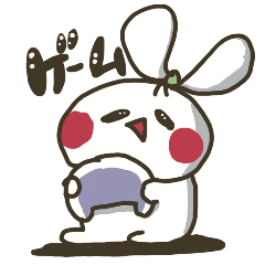 [LINEスタンプ] ゲーマー玉ねぎリボンちゃん