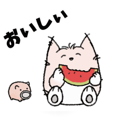 [LINEスタンプ] 動く！モフねっこスタンプ2 感情編