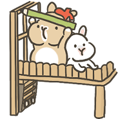 [LINEスタンプ] Mimi画伯×oli画伯コラボスタンプ【修正】