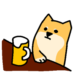 [LINEスタンプ] シュールしばいぬ