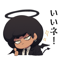 [LINEスタンプ] Akumaちゃん
