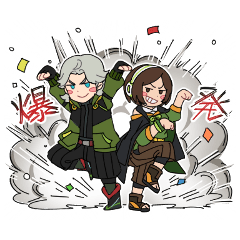 [LINEスタンプ] いったろー海峡大爆発 公式スタンプの画像（メイン）