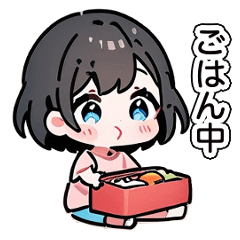 [LINEスタンプ] 少女の日常★夏その2