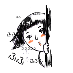 [LINEスタンプ] おかっぱりかチャン2