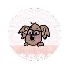 [LINEスタンプ] 動くコアラのこむろくん